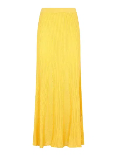 GABRIELA HEARST WOOL EULA SKIRT