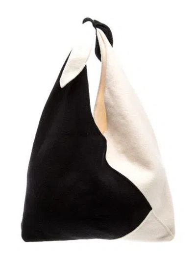 Pre-owned Gabriela Hearst Wool Hobo In Neutrals