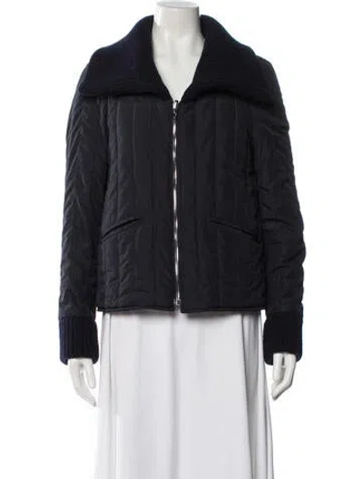 Pre-owned Gabriela Hearst Wool Jacket In Blue