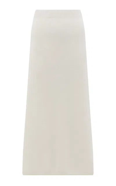 Gabriela Hearst Yasmine Cashmere Midi Skirt
