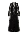 Gabriela Hearst Yernard Patchwork Lace Dress In Black