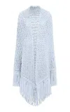 Gabriela Hearst Zakai Wrap In Blue
