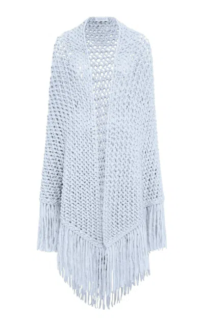 Gabriela Hearst Zakai Wrap In Blue