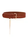 Gabriela Hearst Zealand Belt In Brown