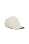 Gabriela Hearst Zed Baseball Hat In Ivory Double-face Recycled Cashmere Felt In Ivory