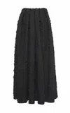 Gabriela Hearst Zelia Skirt In Black Linen In Black