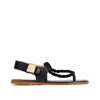 GABRIELA HEARST ZEPHYR LEATHER SANDALS