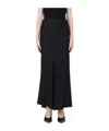Gabriela Hearst Freddie Wool Blend Knit Midi Skirt In Black