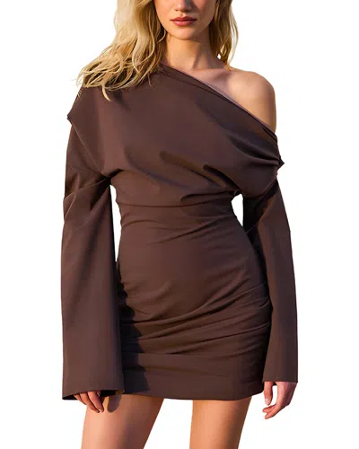Gabriela Rich Mini Dress In Brown