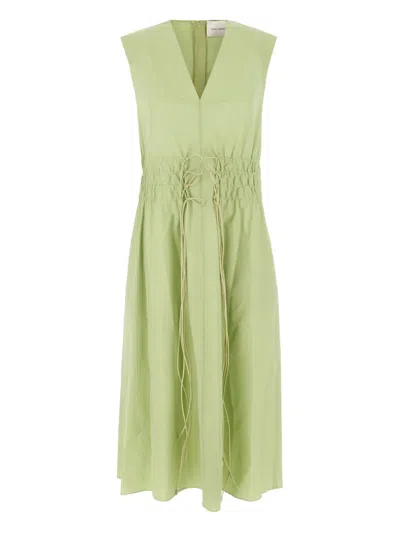 Gabriele Colangelo Lace-up Drawstring Dress