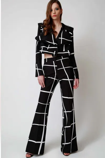 Gabriele Fiorucci Bucciarelli Cropped Jacket With Trousers In Multi