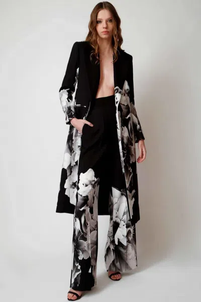Gabriele Fiorucci Bucciarelli Floral Coat With Trousers In Multi