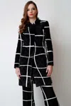 Gabriele Fiorucci Bucciarelli Long Sleeve Coat With Trousers In Multi