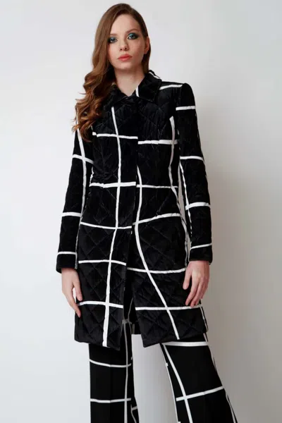 Gabriele Fiorucci Bucciarelli Long Sleeve Coat With Trousers In Multi