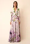 Gabriele Fiorucci Bucciarelli Two-piece Dress With Belt In Multi