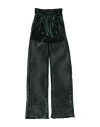 Gabriele Fiorucci Bucciarelli Woman Pants Emerald Green Size 6 Polyester In Green