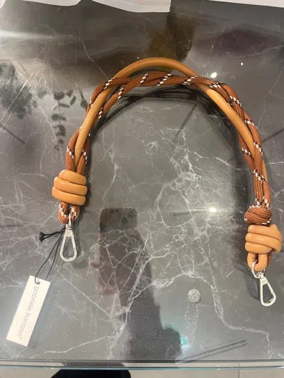 Gabriele Frantzen Braided Rope-detail Shoulder Strap In Brown