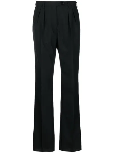 GABRIELE PASINI WOMEN BLACK WOOL BLEND TROUSERS, 31 LUXURY PANTS FOR WOMEN DARVEYS