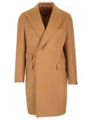 GABRIELE PASINI DOUBLE-BREASTED COAT IN CASHMERE WOOL