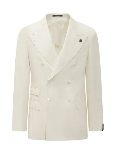 Gabriele Pasini Double-breasted Mini Jacket With Revered Detailing In 01
