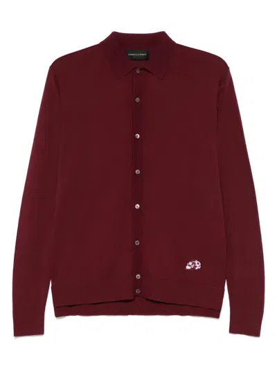 Gabriele Pasini Fine-knit Shirt In Red