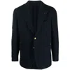 Gabriele Pasini Jackets Blue In Black