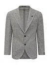 Gabriele Pasini Single-breasted Blazer In Grey
