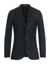 Gabriele Pasini Man Blazer Azure Size 42 Acrylic, Virgin Wool, Polyester