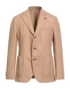 Gabriele Pasini Man Blazer Camel Size 42 Wool, Polyamide In Multi