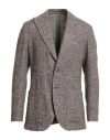 Gabriele Pasini Man Blazer Chocolate Brown Size 40 Virgin Wool, Alpaca Wool, Polyamide In Brown