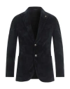 Gabriele Pasini Man Blazer Midnight Blue Size 40 Cotton, Lyocell, Polyester, Elastane