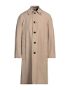 Gabriele Pasini Man Overcoat & Trench Coat Beige Size 38 Virgin Wool, Polyester In Beige