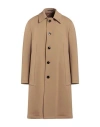 Gabriele Pasini Man Overcoat & Trench Coat Camel Size 40 Virgin Wool, Elastane In Brown