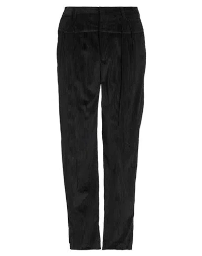 Gabriele Pasini Man Pants Black Size 34 Cotton