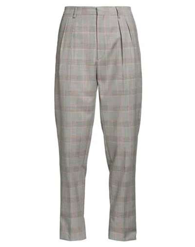 Gabriele Pasini Man Pants Grey Size 34 Wool In Neutral