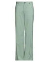 Gabriele Pasini Man Pants Light Green Size 26 Virgin Wool In Green