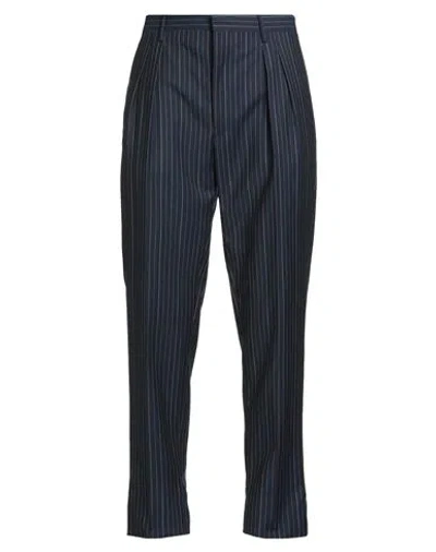 Gabriele Pasini Man Pants Midnight Blue Size 34 Wool, Mohair Wool