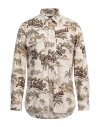 Gabriele Pasini Man Shirt Beige Size M Cotton In Beige