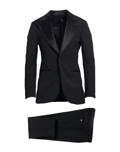Gabriele Pasini Man Suit Black Size 36 Virgin Wool