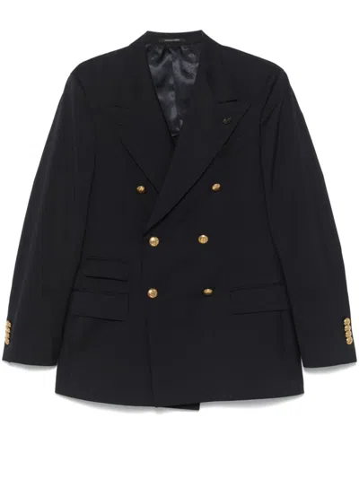 Gabriele Pasini Navy Blue Double-breasted Blazer