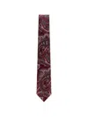Gabriele Pasini Paisley-patterned Tie In Red