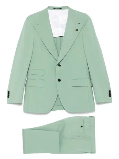 Gabriele Pasini Double-breasted Suit In Green