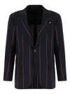 Gabriele Pasini Pinstripe Blazer In Blue