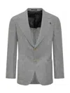 Gabriele Pasini Pinstriped Double-breasted Jacket In 01