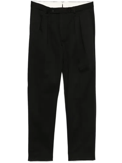 Gabriele Pasini Pleat-detailing Trousers In Black
