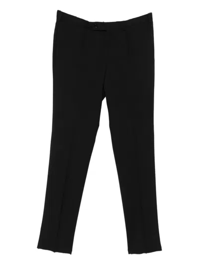 Gabriele Pasini Pressed-crease Trousers In Black
