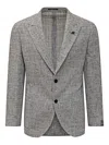 Gabriele Pasini Single-breasted Blazer In Grey