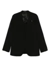Gabriele Pasini Single-breasted Blazer In Black