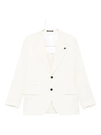 Gabriele Pasini Single-breasted Suit In White
