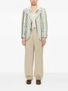 Gabriele Pasini Striped Blazer In 绿色